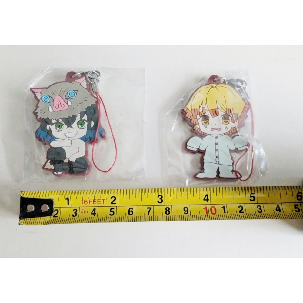 Demon Slayer | Inosuke & Zenitsu | Rubber Keychains - Picture 6 of 6